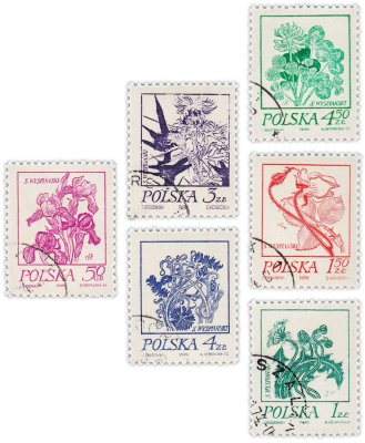 купить Польша набор из 6 марок "Флора. Растения"