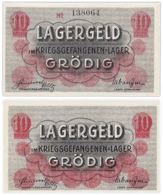 купить Австрия Лагерь для военнопленных 10 геллеров 1914 - 1918 гг. (Lagergeld)