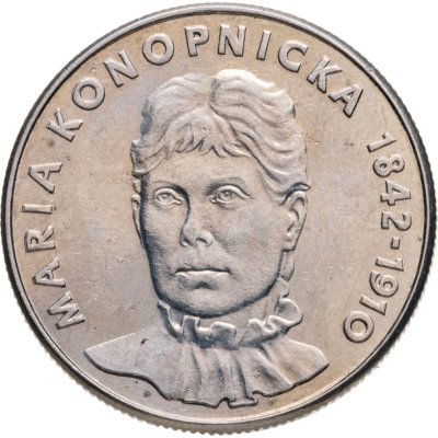 купить Польша 20 злотых (zlotych) 1978 Портрет Марии Конопницкой