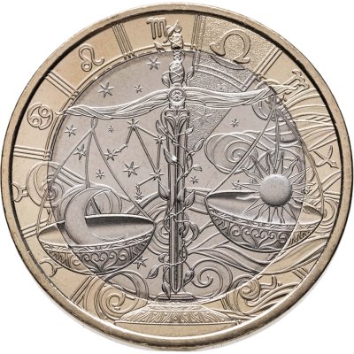 купить Франция 5 евро 2026 "Знаки зодиака- Весы" в коинкарте