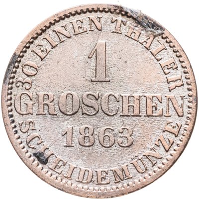 купить Германия, Ганновер 1 грош 1863