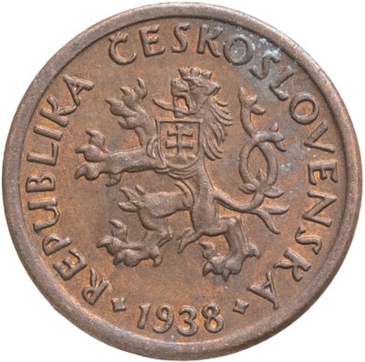 купить Чехословакия 10 геллеров (haleru) 1938