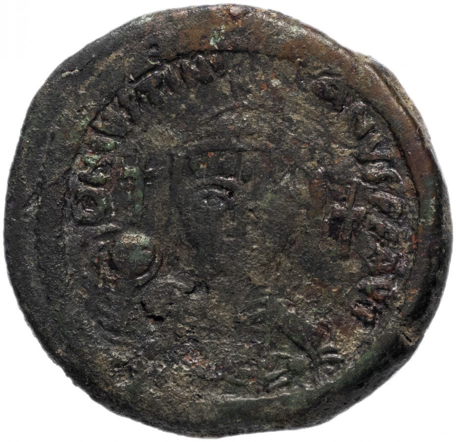 купить Византия, Юстиниан I 528–565гг фоллис (40 нуммий)