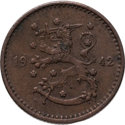 купить Финляндия 1 марка 1942