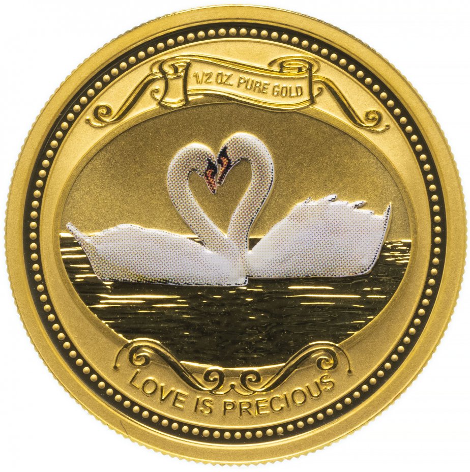 купить Острова Кука 25 долларов (dollars) 2008 "Любовь драгоценна", в подарочном футляре