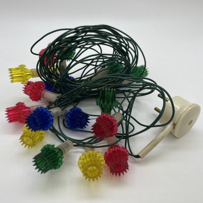 купить Ёлочная электрогирлянда, пластик, СССР, 1970-1980 гг.