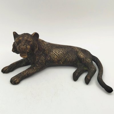 купить Статуэтка "Лежащий тигр", бронза, Западная Европа, 2000-2020 гг.