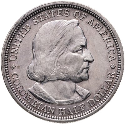 купить США 1/2 доллара (50 центов, half dollar) 1893 "Колумбийская выставка"