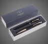 Купить Подарочный набор из 2-х ручек Parker URBAN Muted black GT перьевая и шариковая ручки, Лаки и смолы: лак, латунь, 2026 г.