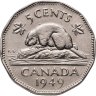 Купить Канада 5 центов (cents) 1949