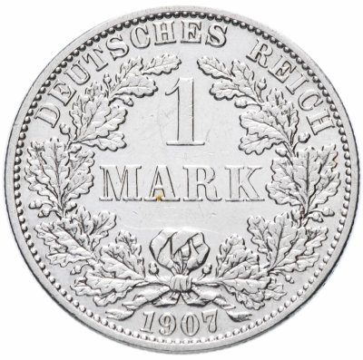 купить Германия (Германская Империя) 1 марка 1907 "А"