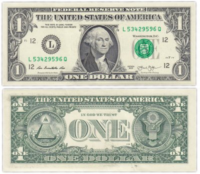 купить США 1 доллар 2013 (Pick 537) L-Сан Франциско "FW" (Fort Worth)