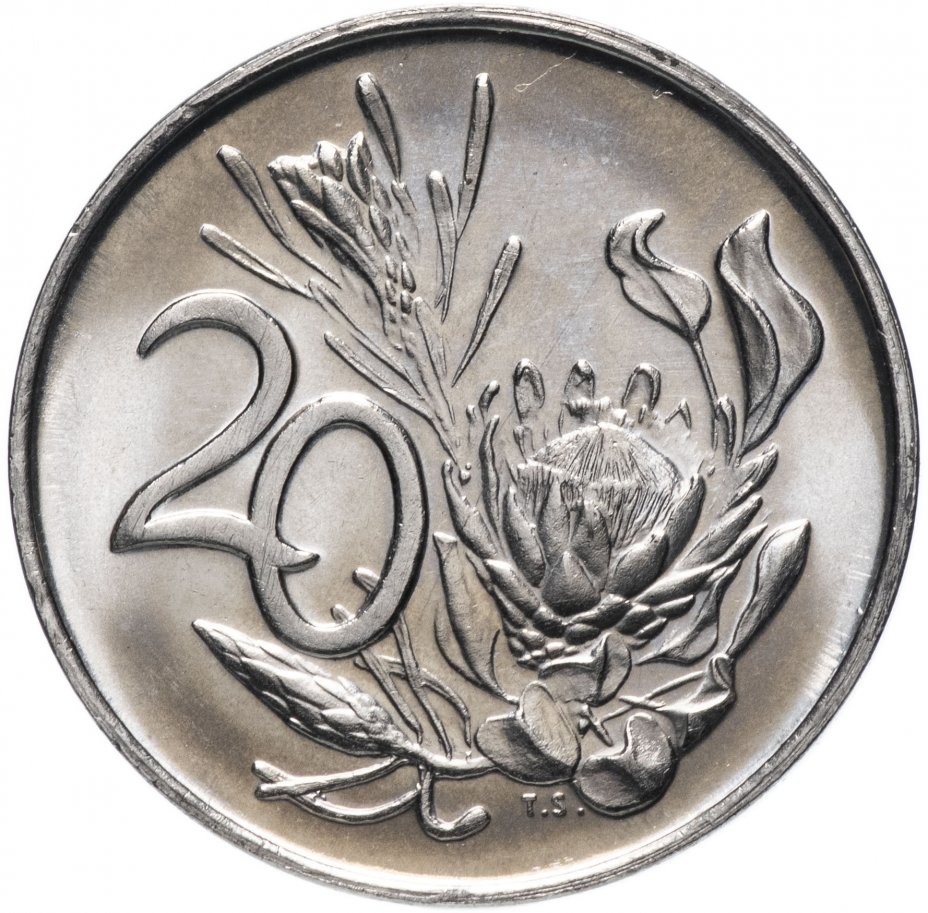 купить ЮАР 20 центов (cents) 1981