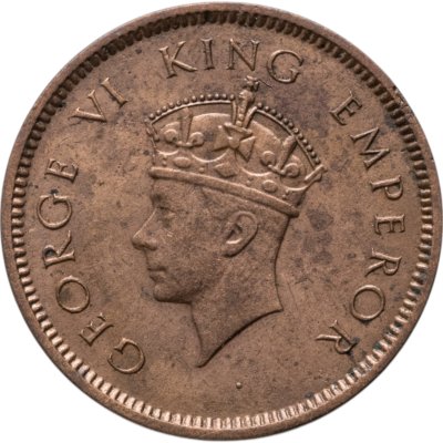 купить Британская Индия 1/4 анны (anna) 1939