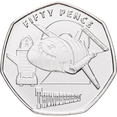 купить Гернси 50 пенсов 2022 "60-летие Громовых птиц - Громовая птица 2"