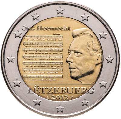 купить Люксембург 2 euro (евро) 2013 "Национальный Гимн"