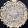 Купить Великобритания 2 фунта 2025 "350-летие Королевской Гринвичской обсерватории" в буклете