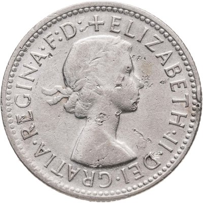 купить Австралия 1 шиллинг (shilling) 1957