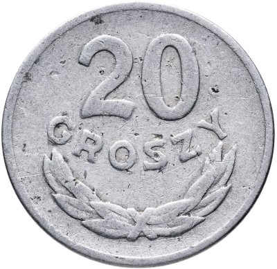купить Польша 20 грошей (groszy) 1949 Алюминий