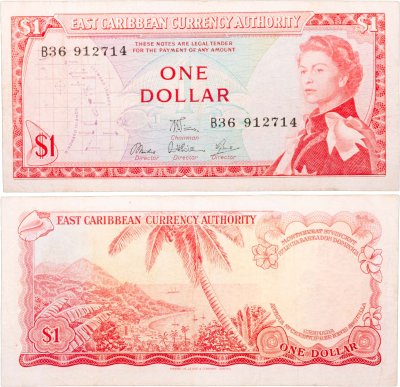 купить Восточные Карибы 1 доллар 1965