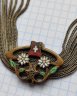 Купить Шатлен для карманных часов, металл, эмаль, 1900-1920 гг.