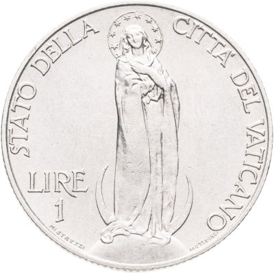 купить Ватикан 1 лира (lira) 1936