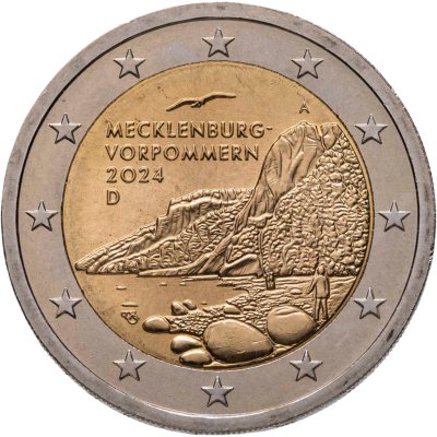 купить Германия 2 евро 2024 "Земля Мекленбург-Передняя Померания, Кёнигсштуль"