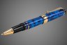 Купить Ручка-роллер Aurora Optima Auroloide Variegated Blue GT, в подарочной коробке, Покрытия: позолота, позолота, смола, 2026 г.