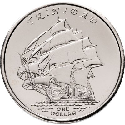 купить Кирибати, Остров Гилберта 1 доллар 2014 "Корабль Trinidad"