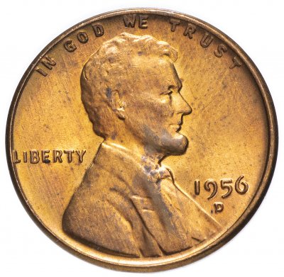 купить США 1 цент 1956 D