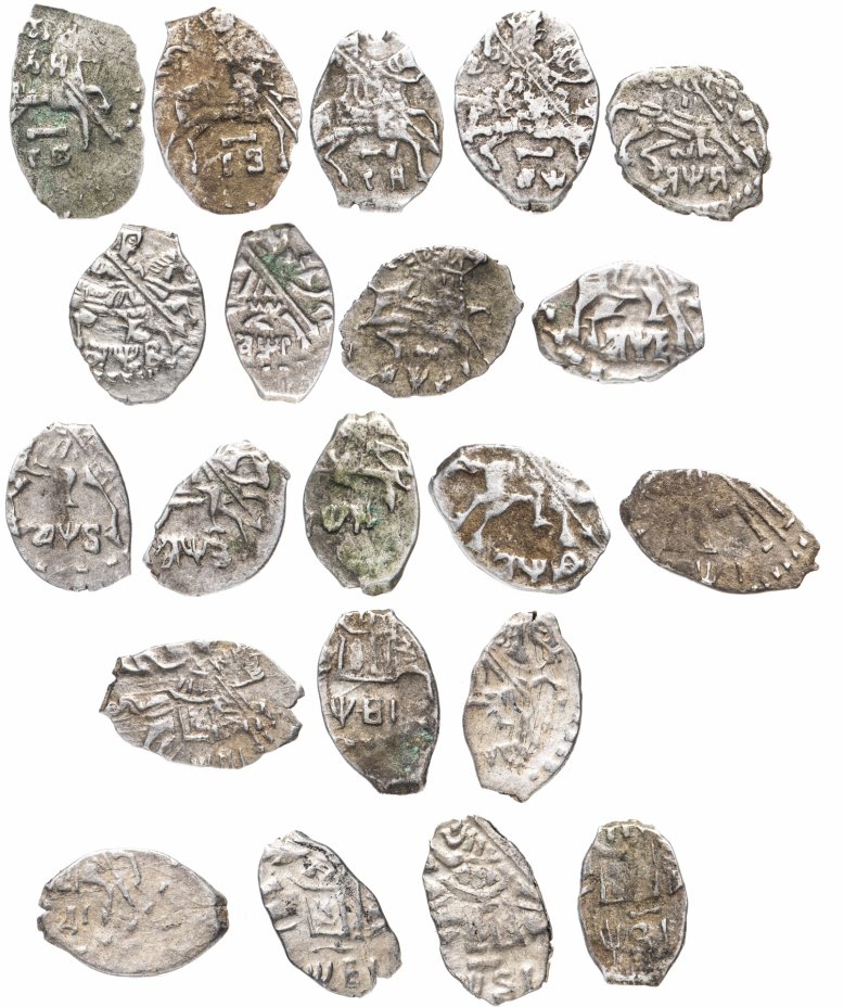 купить Пётр I набор из 21 монеты (погодовка) 1698-1717