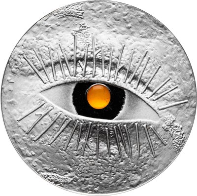 купить Латвия 1 лат 2010 "Монета янтаря" в рамке