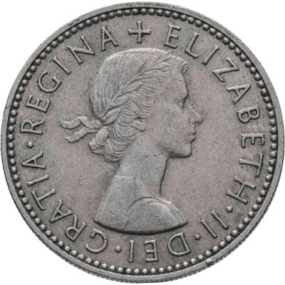 купить Великобритания 1 шиллинг (shilling) 1958 Шотландский герб - атакующий лев внутри коронованного щита