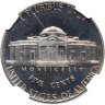 Купить США 5 центов (cents) 1973 S "Jefferson Nickel (Джефферсон)" в слабе DNC PF66