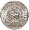 Купить Перу 1 новый соль 2013 "Богатство и гордость Перу - Храм Котош"