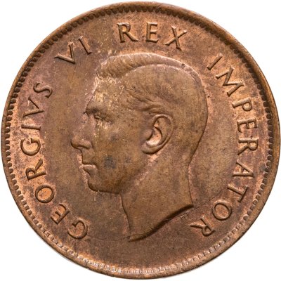 купить ЮАР 1/4 пенни (penny) 1943