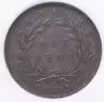 Купить Саравак 1 цент 1863 в слабе NGC AU55