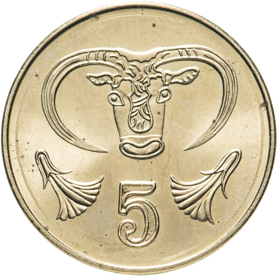 купить Кипр 5 центов (cents) 2004
