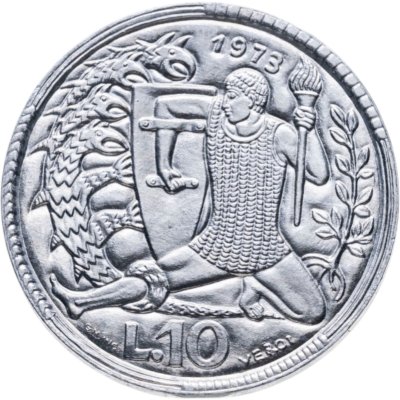 купить Сан-Марино 10 лир 1973