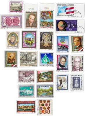 купить Австрия набор из 24 марок