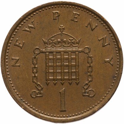 купить Великобритания 1 пенни 1977