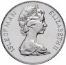 Купить Остров Мэн 1 крона 1978 "25 лет коронации Королевы Елизаветы II"