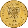 Купить Польша 2 злотых 2011 "Иеремия Пржибора, Ежи Васовский (Jeremi Przybora, Jerzy Wasowski)"