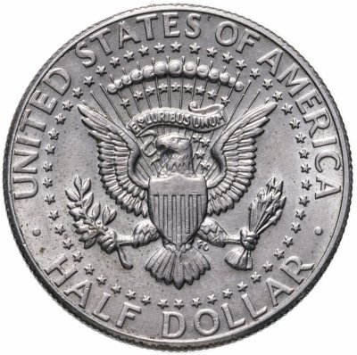 купить США 50 центов (1/2 доллара, half dollar) 1986 D Kennedy Half Dollar (Кеннеди) знак монетного двора "D" - Денвер