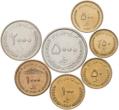 купить Иран. Набор №8 (7 монет) 2006-2011