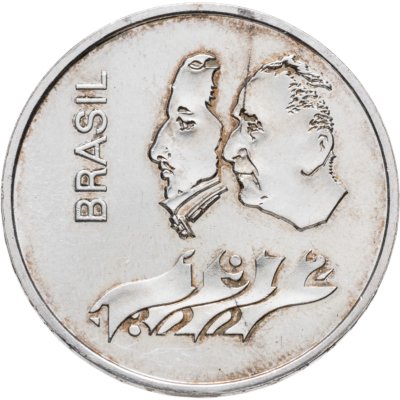 Купить Бразилия 20 крузейро (cruzeiros) 1972 "150 лет Декларации Независимости"