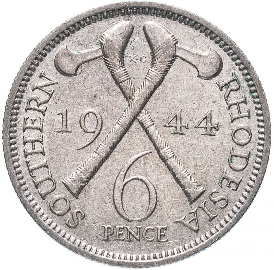 купить Южная Родезия 6 пенсов 1944