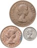 Купить Австралия набор 1/2 пенни, 1 пенни и 3 пенса 1964 (Елизавета II)