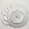 Купить Набор из пяти тарелок с декором в виде роз, фаянс, деколь, Товарищество М.С. Кузнецова, фаянс, деколь, Товарищество М.С. Кузнецова, Российская империя, 1890-1917 гг.