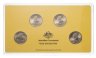 Купить Австралия набор 1 доллар 2021 «100 лет ВВС Австралии» из 4 монет